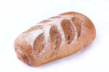 breads isolated white background