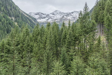 Lessachtal im Lungau mit Blick auf die Berge