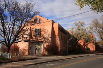 a church in Santa Fe
