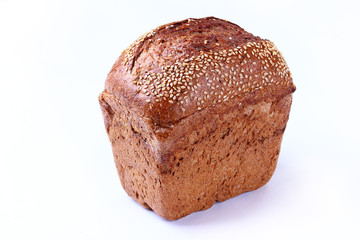 breads isolated white background