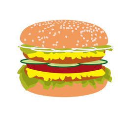 Double burger