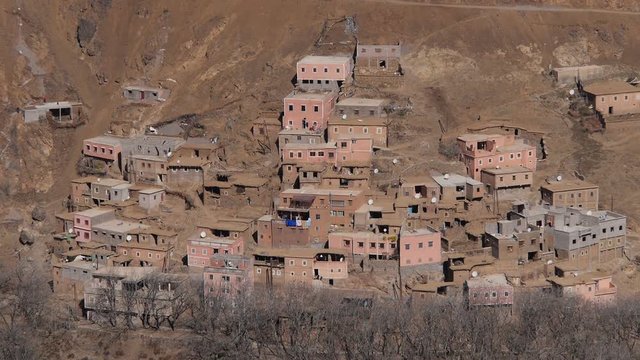 Imlil village on the Atlas mountains - Morocco