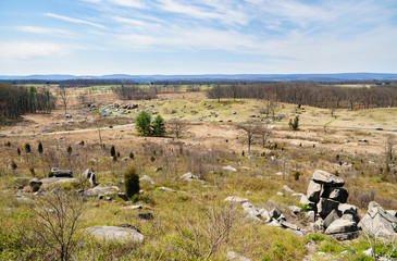 Fototapeta na wymiar Gettysburg National Military Park