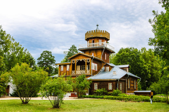 Zdravnevo. Museum. Manor famous 19th century artist Ilya Repin near Vitebsk, Belarus. About 300 kilometers from Minsk. 