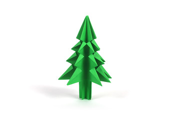 Origami christmas tree
