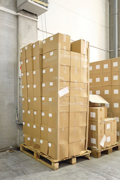 Boxes at Pallet