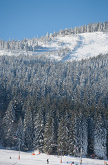 Ośrodek narciarski Czarna Góra w Masywie Śnieżnikam Kotlina Kłodzka