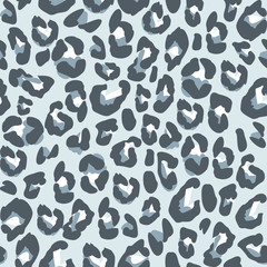 seamless pattern skin of a snow leopard