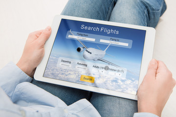 booking flight travel traveler search reservation holiday page