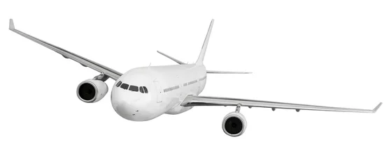 Abwaschbare Fototapete Flugzeug Flugzeug fliegendes Konzept.