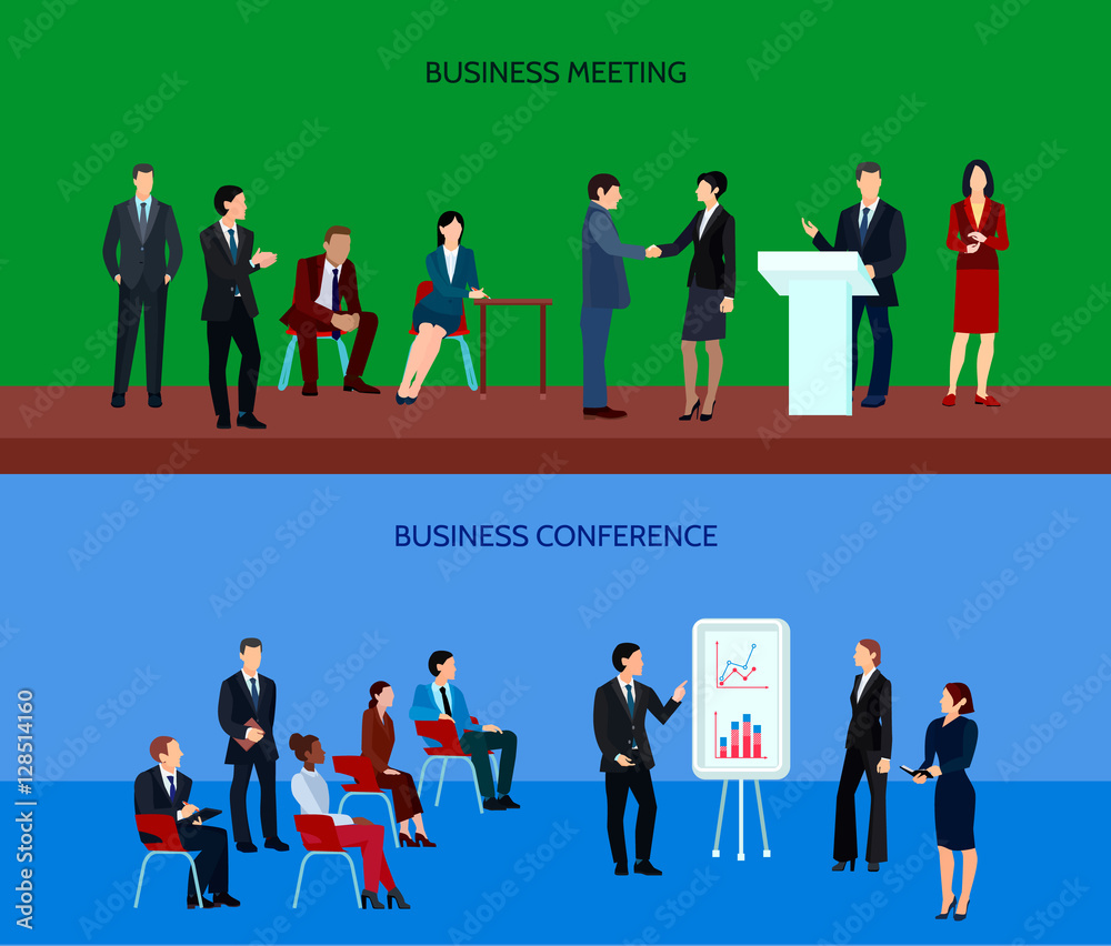 Canvas Prints business people group horizontal banners