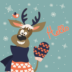Reindeer says hello © Maria Starus