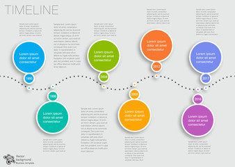 Timeline #Vector Graphic
