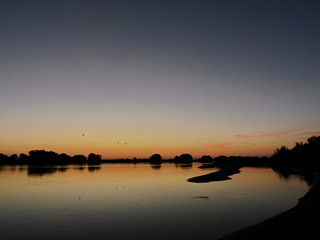 Morgenstimmung an der Elbe- Biosphärenreservat Niedersächsische Elbtalaue