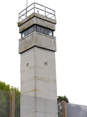 Grenzwachturm der ehemaligen DDR in Darchau