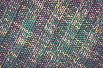 Winter knitting woolen texture background