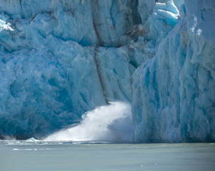 Icefall, Dawes Glacier, Alaska