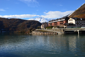 Obraz premium Eriste y Sierra de Chía