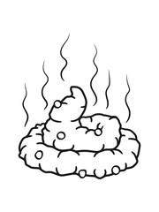 Cool pattern design little bit small shit poison heap smell odd pile comic cartoon