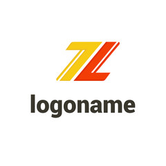 Logo design abstract progress vector template