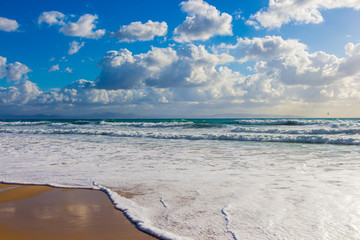 Obraz premium Ocean beach near Tarifa in Spain