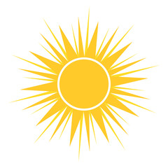 Sun. Vector illustration