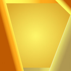 Orange gold abstract background