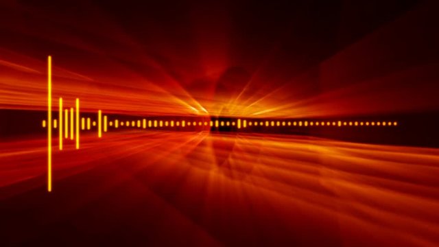 Colorful Sound Bars Abstract Background Animation