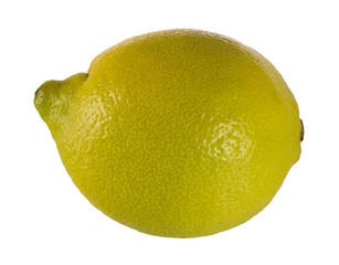 Lemon - Organic Isolated Lemon Fruit