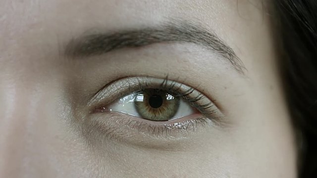 Close-Up Beautiful Female Eye