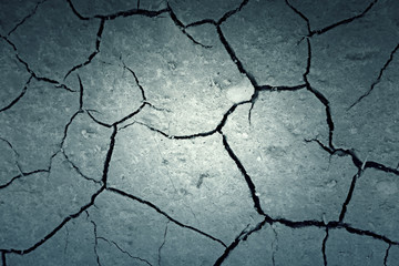 Dry and broken field