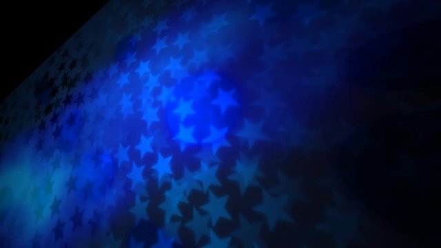 Moving stars background animation