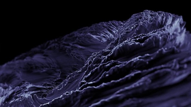 Rotating purple fractal abstract background animation.
