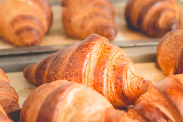 cooked butter croissant