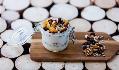 Homemade yogurt or sour cream