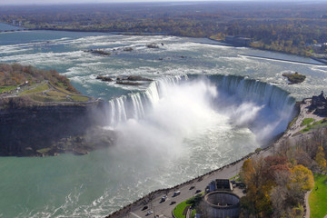 Niagara Falls Aerial View, Canadian Falls