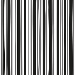 Obraz premium Abstract vertical black and white painted stripes
