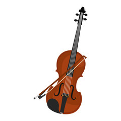 cello instrument musical icon vector illustration design © Gstudio