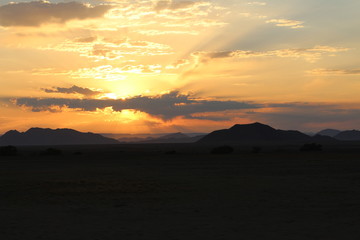 Obraz premium Sunrise Namib