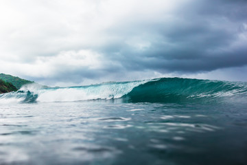 Blue Wave and clouds