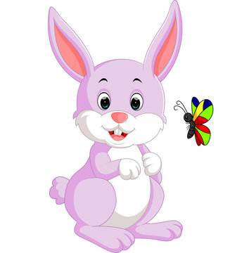 cute rabbit cartoon

