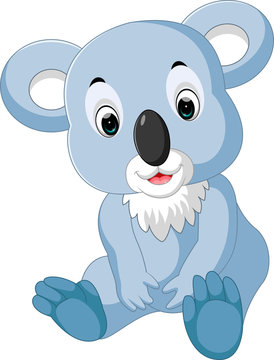 Cute koala cartoon

