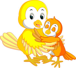 Cute bird cartoon
