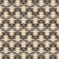 Snake pattern.