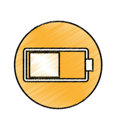Battery full recharge icon vector illustration graphic design