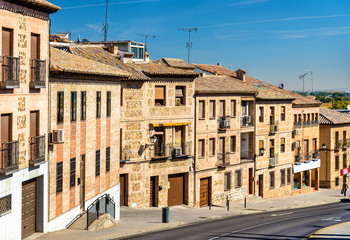 Fototapeta na wymiar Traditional buildings in Toledo - Spain