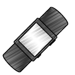 Wearable smart technology icon vector illustration graphic design