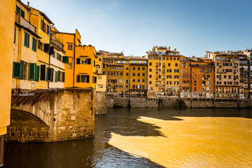 Obraz premium stary most złotników florencja