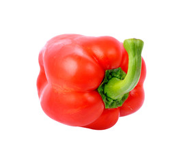 red pepper isolated on white background