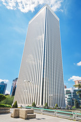 Picasso Tower is one of the highest skyscrapers in the city of madrid, with a height of 157 meters